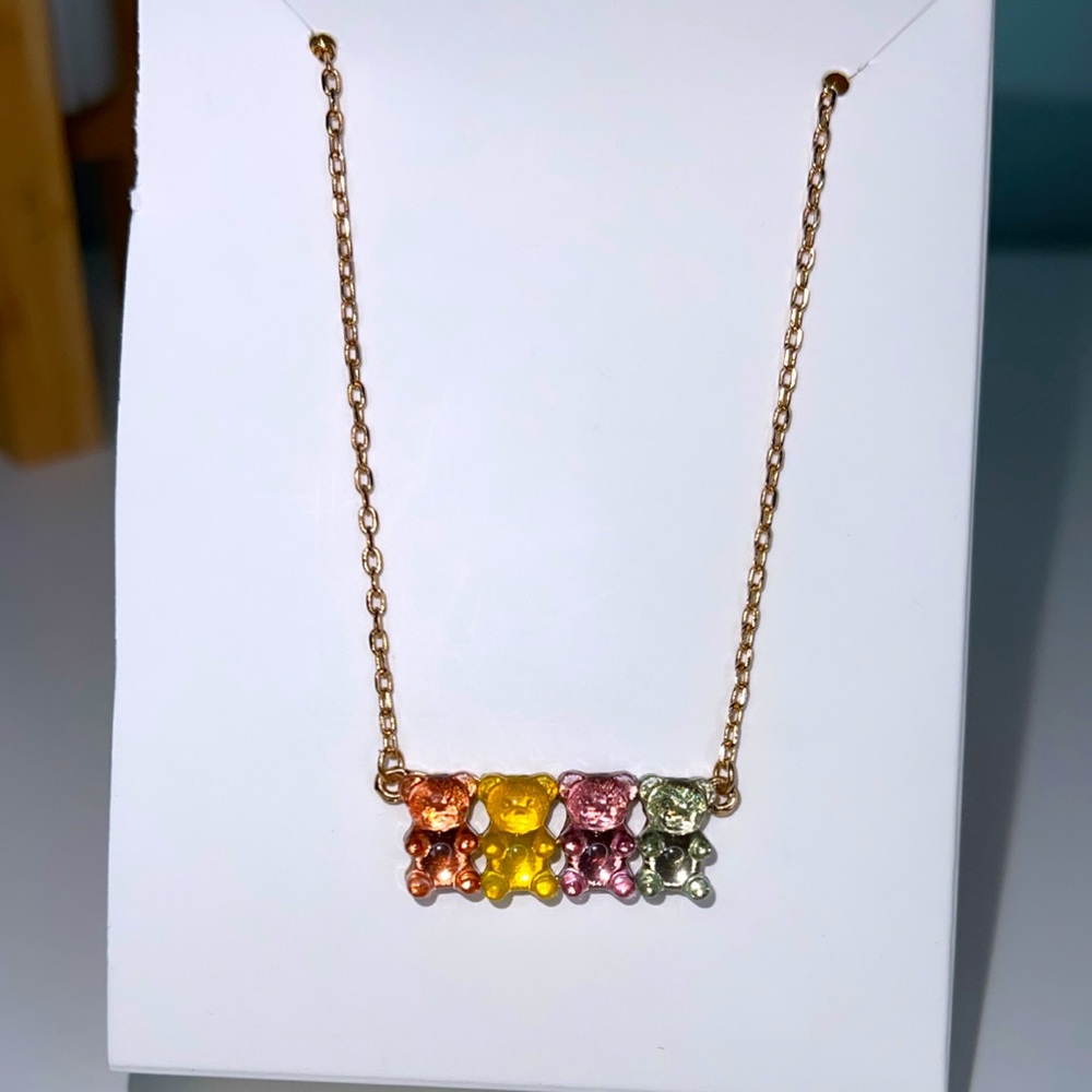 Betsey Johnson Gummy Bear Necklace